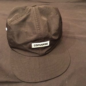 Black Converse 5-panel hat